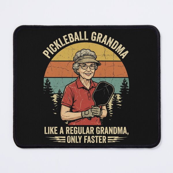 Item preview, Pickleball Grandma Funny Retro Sport designed and sold by AdyKurniawan.
