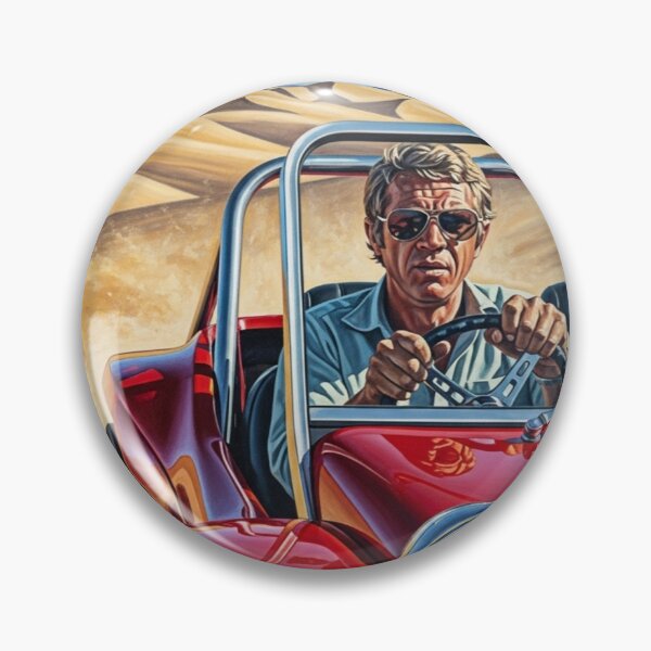Item preview, Steve McQueen - Dune Rebel: Cinematic Off-Road Adventure Art designed and sold by Art's Diner.