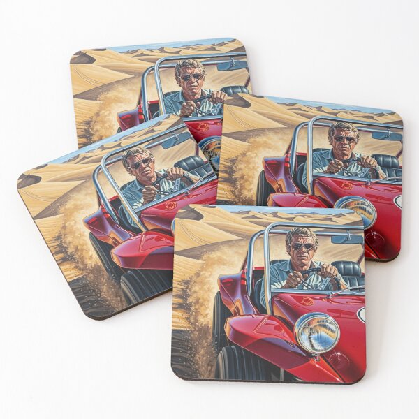 Item preview, Steve McQueen - Dune Rebel: Cinematic Off-Road Adventure Art designed and sold by Art's Diner.