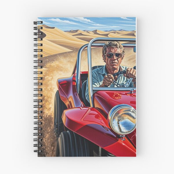 Item preview, Steve McQueen - Dune Rebel: Cinematic Off-Road Adventure Art designed and sold by Art's Diner.