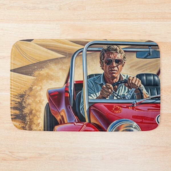 Item preview, Steve McQueen - Dune Rebel: Cinematic Off-Road Adventure Art designed and sold by Art's Diner.