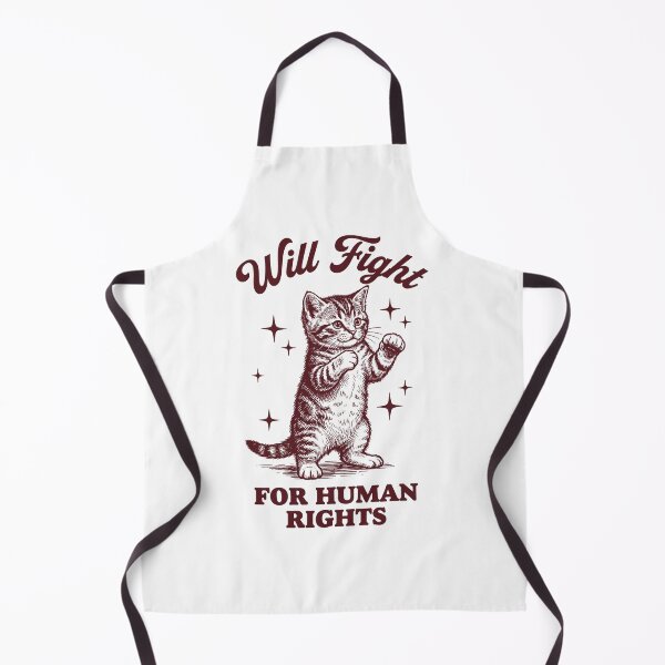 Item preview, Will Fight For Human Rights Vintage Cat designed and sold by AdyKurniawan.