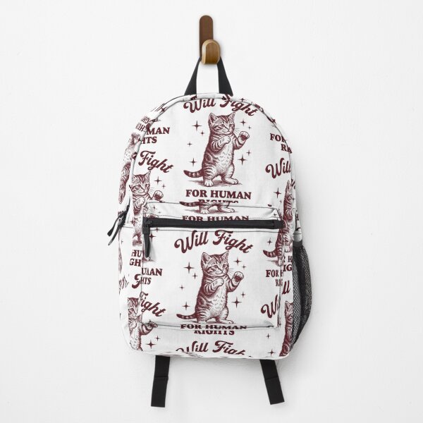 Item preview, Will Fight For Human Rights Vintage Cat designed and sold by AdyKurniawan.