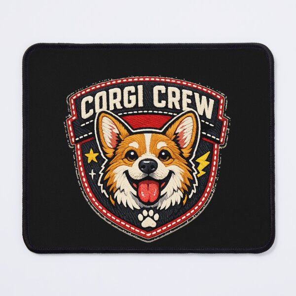 Item preview, Corgi Crew Patch (Pembroke Welsh Corgi) designed and sold by KylianStoreMx.