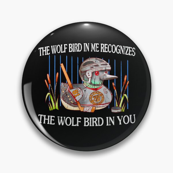 Item preview, The Wolf Bird In Me Recognizes The Wolf Bird In You designed and sold by nuocmixinhdep.