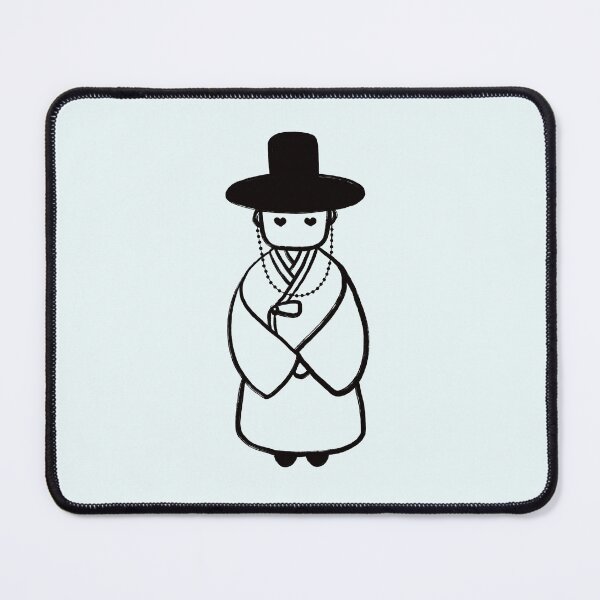 Item preview, Heart of Joseon: The Romantic Scholar(Ink Version) designed and sold by Miyoung's Heart of Korea.