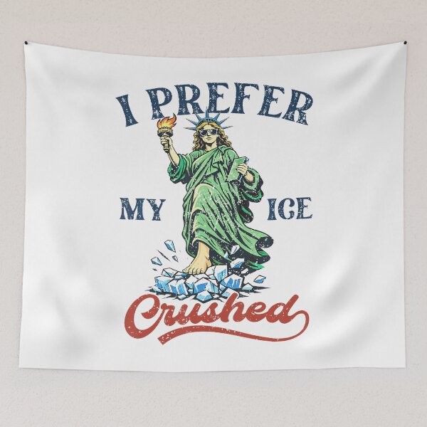 Item preview, Funny Retro I Like My Ice Crushed Resist Ice Chinga La Migra  designed and sold by Arens ★★★★★.