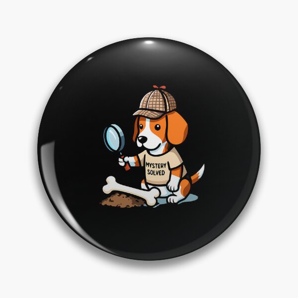 Item preview, Cute Detective Dog Sherlock designed and sold by jdtrzliah16.