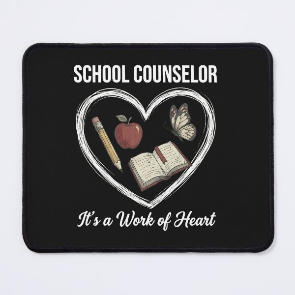 Item preview, School Counselor Work of Heart designed and sold by AdyKurniawan.