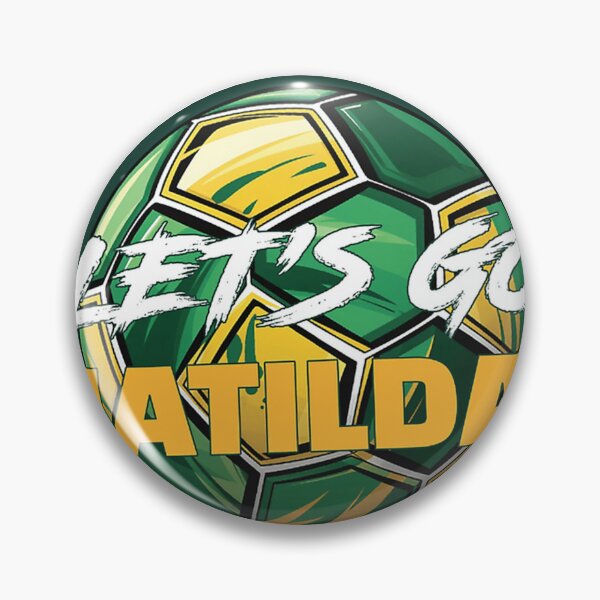 Item preview, Let'S Go Matildas Green designed and sold by The Skating Community.