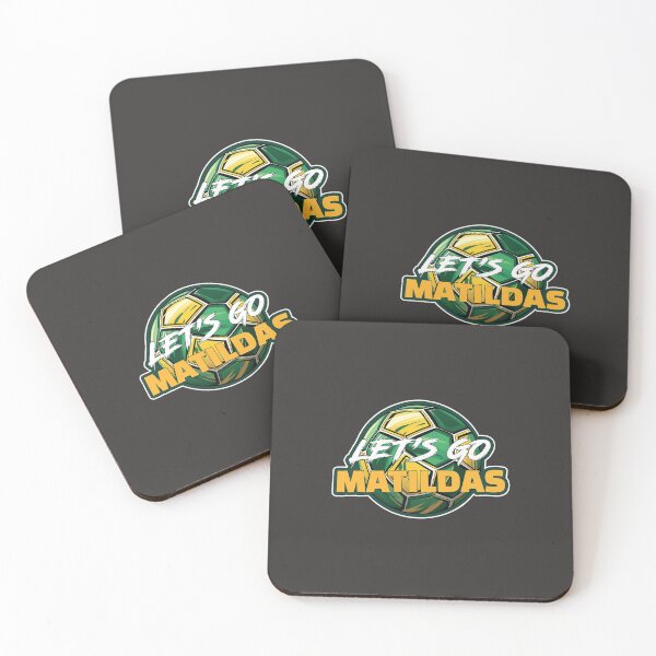Item preview, Let'S Go Matildas Green designed and sold by The Skating Community.