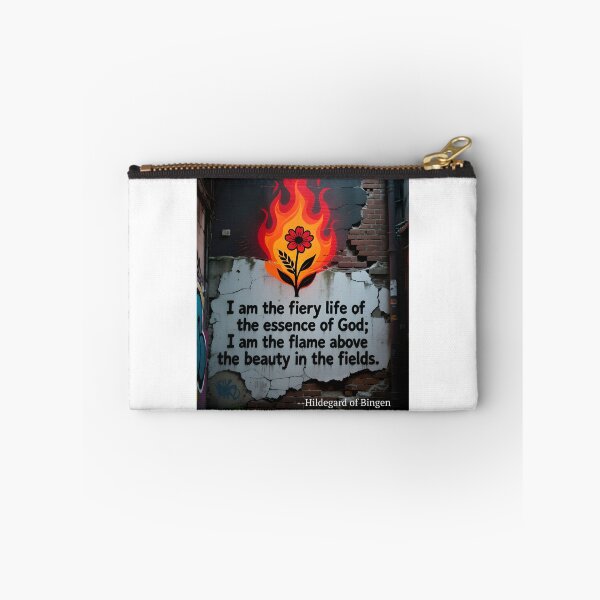Item preview, Flaming Flower Art – Bold Street Art Quote Print, Fiery Botanical Decor for Modern Urban Spaces designed and sold by ChloeDesigns401.
