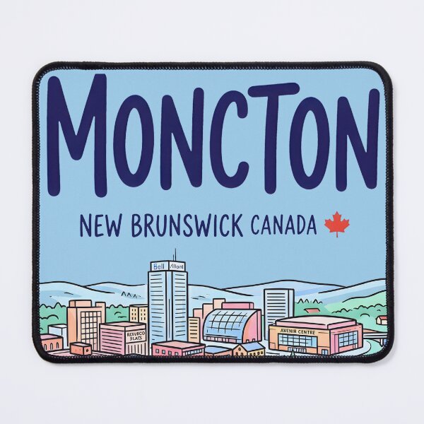 Item preview, Moncton New Brunswick Canada designed and sold by HowToCanadian.