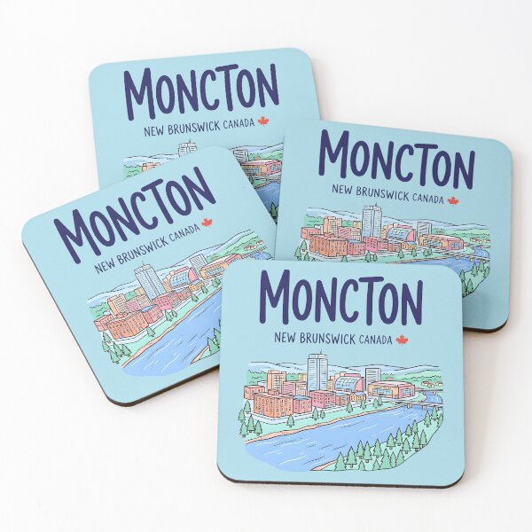 Item preview, Moncton New Brunswick Canada designed and sold by HowToCanadian.