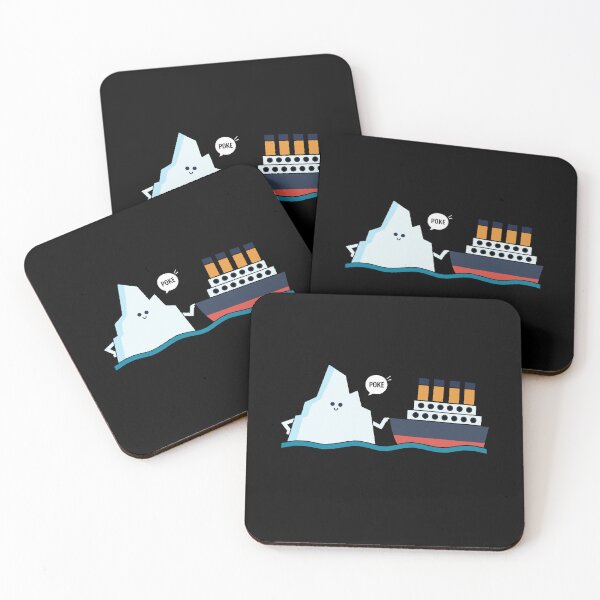 Item preview, Titanic Funny Titanic and Iceberg Poke Parody for Boys Girls designed and sold by farhanhafeez.