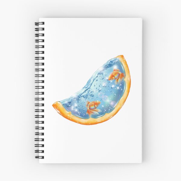 Item preview, Surreal Aquatic Orange Slice Fishbowl designed and sold by NostalgiaOS.