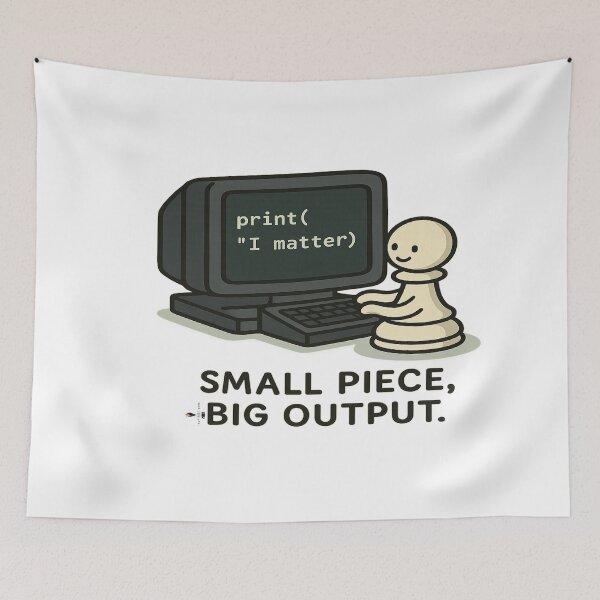 Item preview, Pawn to Print() designed and sold by PawnShiftGoods.