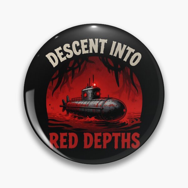 Item preview, iron lung Psychological Horror Submarine T-Shirt | Red Depths Descent designed and sold by Uglyandcute.