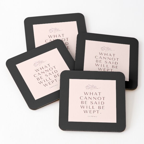Item preview, Sappho What Cannot Be Said Will Be Wept designed and sold by jdtrzliah16.