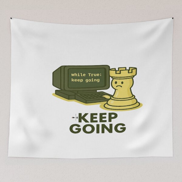 Item preview, Keep Going designed and sold by PawnShiftGoods.
