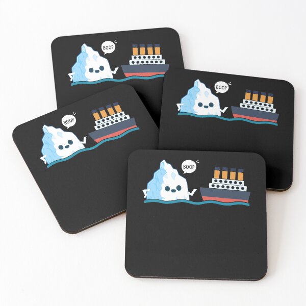 Item preview, Titanic Funny Titanic and Iceberg Boop Parody for Boys Girls designed and sold by farhanhafeez.