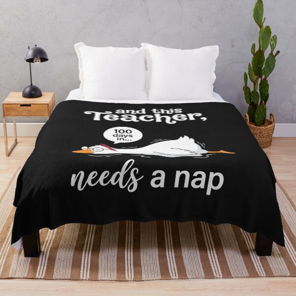 Item preview, 100 Days of School Teacher Needs A Nap designed and sold by AdyKurniawan.