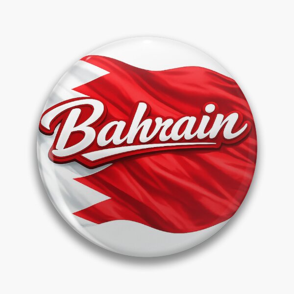 Item preview, Bahrain Waving Flag Typography – Bahraini National Pride Travel Design designed and sold by GarnerSupplyCo.