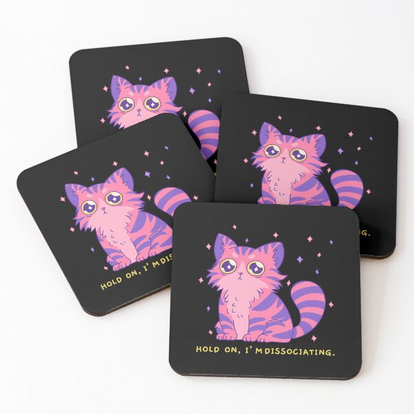 Item preview, Hold On Im Dissociating Cat designed and sold by jdtrzliah16.