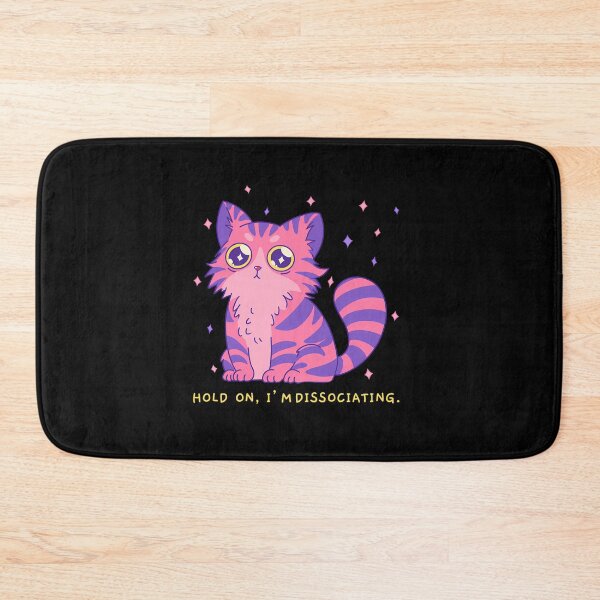 Item preview, Hold On Im Dissociating Cat designed and sold by jdtrzliah16.