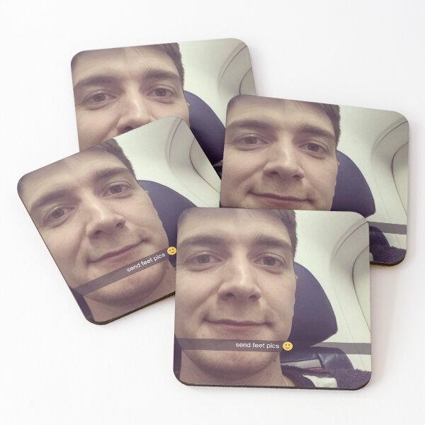 Item preview, Phelps Send Feet Pics Meme designed and sold by coffee with ice.