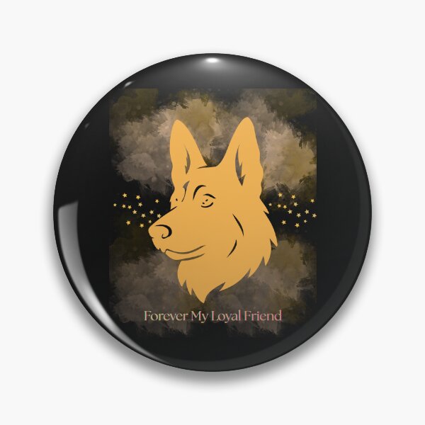 Item preview, German Shepherd Memorial – Forever My Loyal Friend designed and sold by Aquarius-club.
