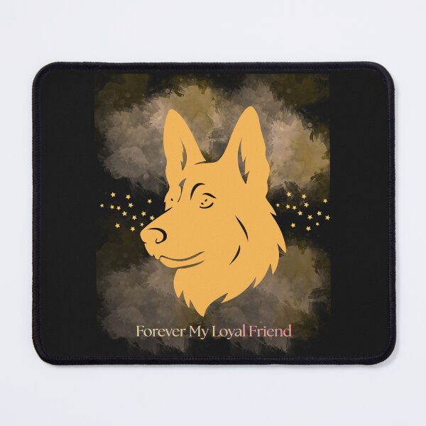 Item preview, German Shepherd Memorial – Forever My Loyal Friend designed and sold by Aquarius-club.