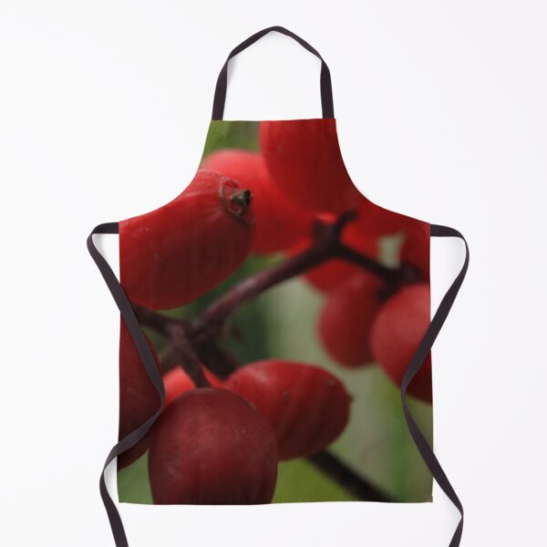 Item preview, Ripe Red Wild Berries Macro – Summer Nature Aesthetic designed and sold by vikko-art.