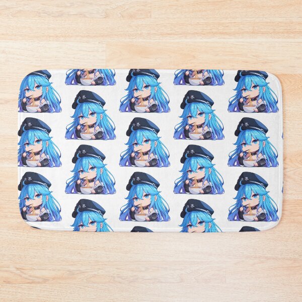 Item preview, Esdeath Akame Ga Kill Kawaii Ramen Chibi Blue Hair Military designed and sold by mildaclairmo.