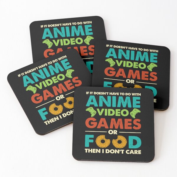 Item preview, Anime Video Games and Food Only Mindset designed and sold by QuietBloom80.