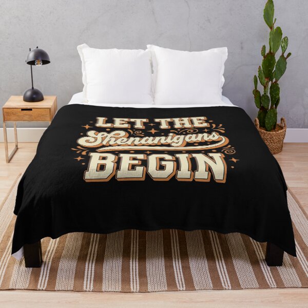Item preview, Retro Let The Shenanigans Begin St Patricks Day designed and sold by AdyKurniawan.
