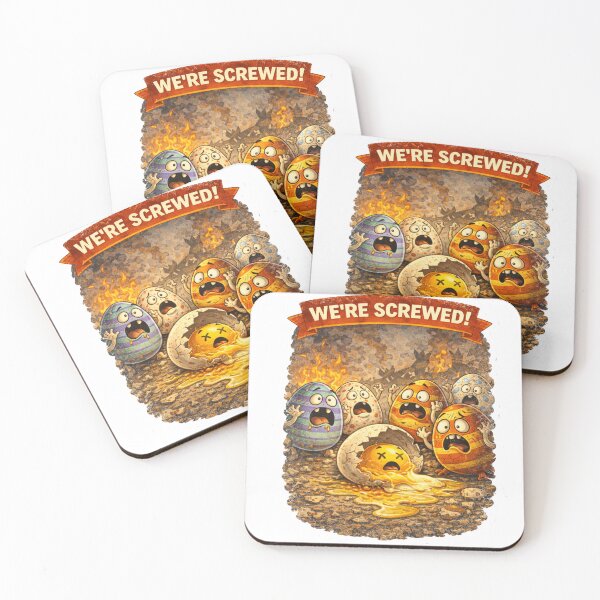 Item preview, We’re Screwed – Easter Edition designed and sold by Boldolka.
