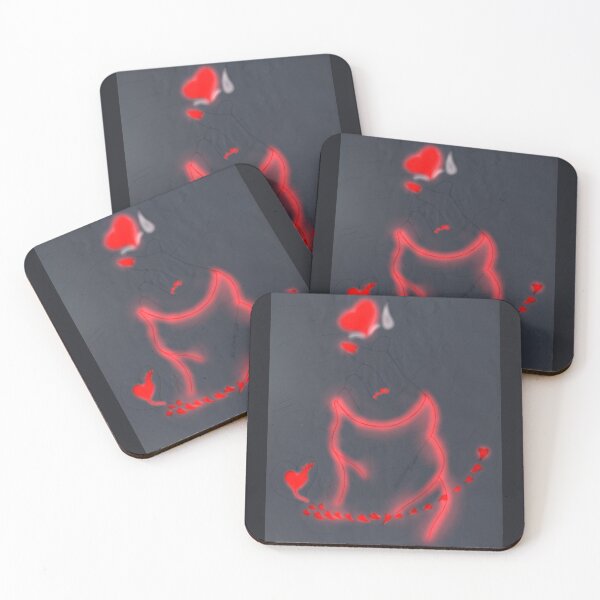 Item preview, “Neon Heart Silhouette – Valentine Love Aesthetic Digital Art” designed and sold by kerissfantasyart .