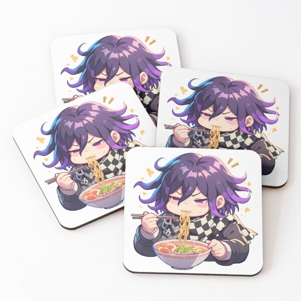 Item preview, Kokichi Ouma Danganronpa Chibi Ramen Noodles With Attitude designed and sold by mildaclairmo.