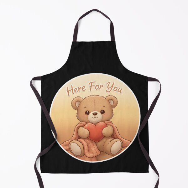 Item preview, Emotional Support Bear Sticker – Here For You Comfort Shirt designed and sold by ZyxDes.