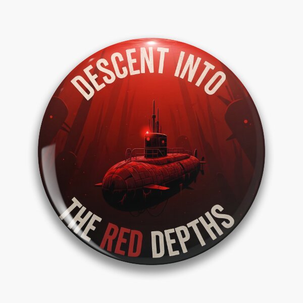 Item preview, iron lung Psychological Horror Submarine T-Shirt | Red Depths Descent designed and sold by Uglyandcute.