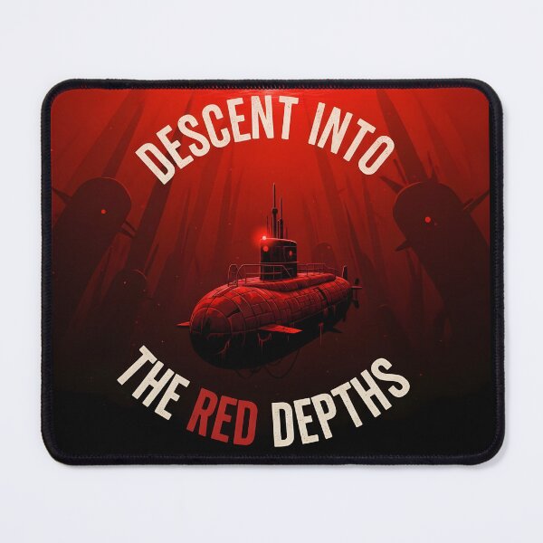 Item preview, iron lung Psychological Horror Submarine T-Shirt | Red Depths Descent designed and sold by Uglyandcute.