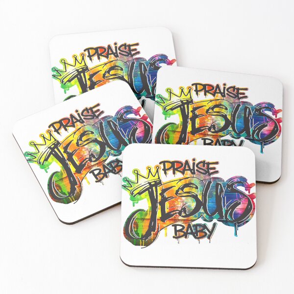 Item preview, Praise Jesus Baby Rainbow  designed and sold by tombsempty.