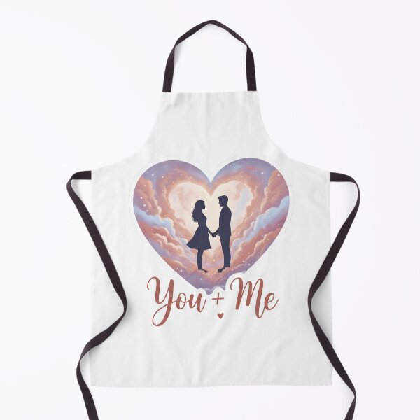 Item preview, You + Me Heart Silhouette designed and sold by lorand-designs.