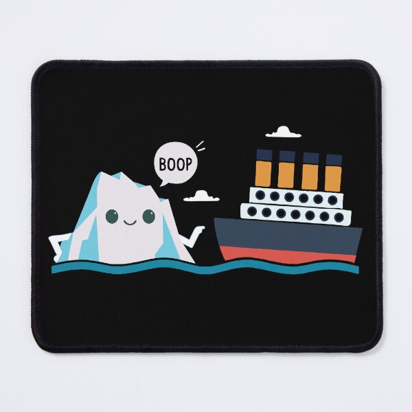 Item preview, Titanic Funny Titanic and Iceberg Boop Parody for Boys Girls designed and sold by farhanhafeez.