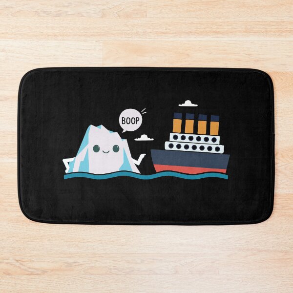 Item preview, Titanic Funny Titanic and Iceberg Boop Parody for Boys Girls designed and sold by farhanhafeez.