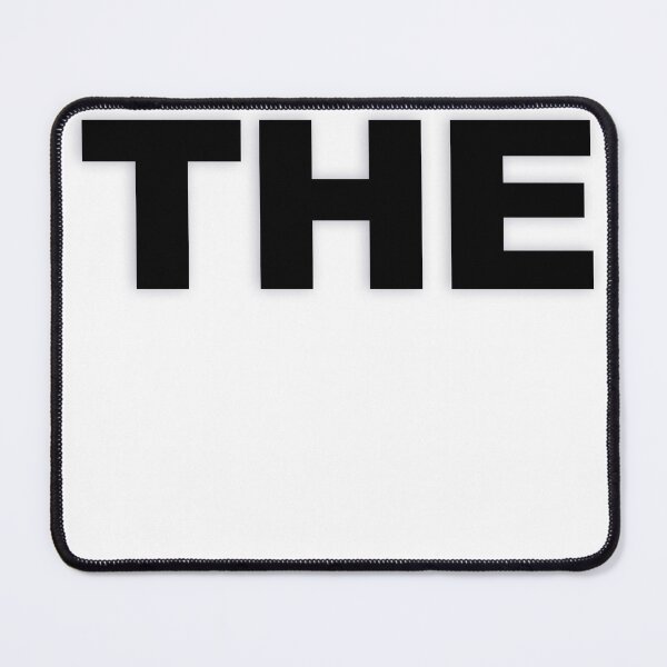 Item preview, THE — Black Minimal Bold Type Statement designed and sold by WORDPAUSE.