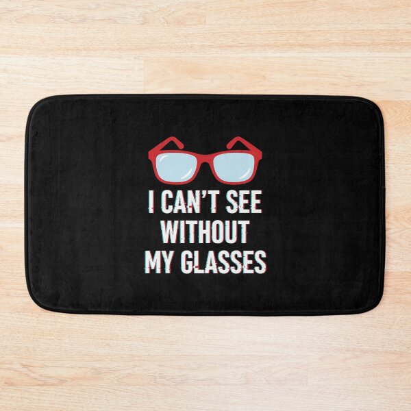 Item preview, Astigmatism Blurry Vision - Funny Glitch Art Red Glasses designed and sold by CrewGifted.