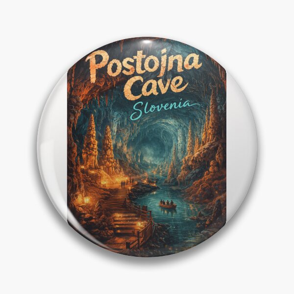 Item preview, Postojna Cave Underground River Adventure in Slovenia – Limestone Caverns, Stalactites and Guided Boat Tours designed and sold by Places On Earth.