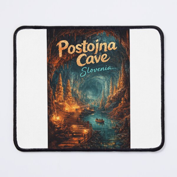 Item preview, Postojna Cave Underground River Adventure in Slovenia – Limestone Caverns, Stalactites and Guided Boat Tours designed and sold by Places On Earth.